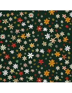 OUTDOOR DEKOSTOFFE OXFORD - Motiv Blumen I DX5422