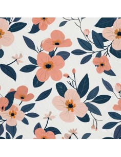 OUTDOOR DEKOSTOFFE OXFORD - Motiv Blumen I DX5428