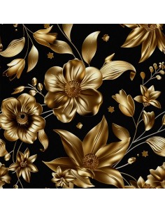 OUTDOOR DEKOSTOFFE OXFORD - Motiv Blumen I DX5430