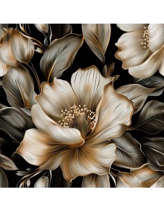 OUTDOOR DEKOSTOFFE OXFORD - Motiv Blumen I DX5432