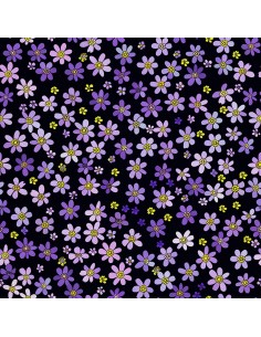 OUTDOOR DEKOSTOFFE OXFORD - Motiv Blumen I DX5445