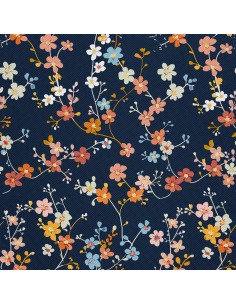 OUTDOOR DEKOSTOFFE OXFORD - Motiv Blumen I DX5455