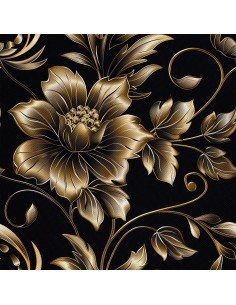 OUTDOOR DEKOSTOFFE OXFORD - Motiv Blumen I DX5457