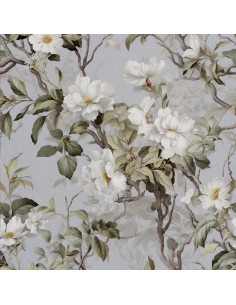 OUTDOOR DEKOSTOFFE OXFORD - Motiv Blumen I DX5466