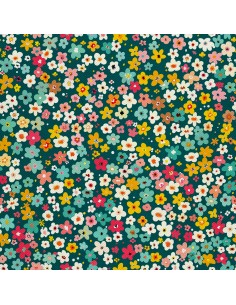 OUTDOOR DEKOSTOFFE OXFORD - Motiv Blumen I DX5469