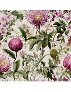 OUTDOOR DEKOSTOFFE OXFORD - Motiv Blumen I DX5478