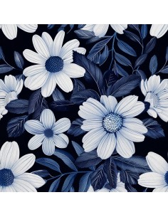 OUTDOOR DEKOSTOFFE OXFORD - Motiv Blumen I DX5488