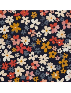 OUTDOOR DEKOSTOFFE OXFORD - Motiv Blumen I DX5505