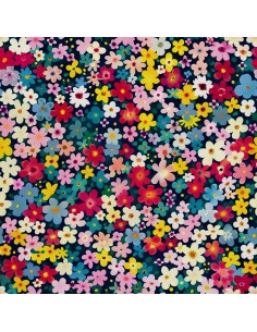 OUTDOOR DEKOSTOFFE OXFORD - Motiv Blumen I DX5510