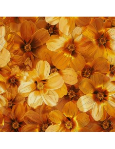 OUTDOOR DEKOSTOFFE OXFORD - Motiv Blumen I DX5511