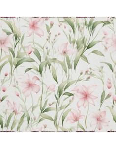 OUTDOOR DEKOSTOFFE OXFORD - Motiv Blumen I DX5514