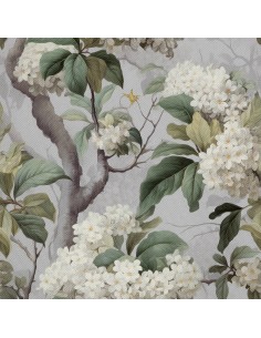 OUTDOOR DEKOSTOFFE OXFORD - Motiv Blumen I DX5517