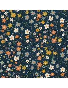 OUTDOOR DEKOSTOFFE OXFORD - Motiv Blumen I DX5519