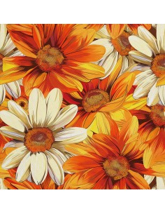 OUTDOOR DEKOSTOFFE OXFORD - Motiv Blumen I DX5530