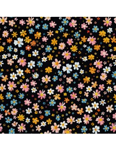 OUTDOOR DEKOSTOFFE OXFORD - Motiv Blumen I DX5538