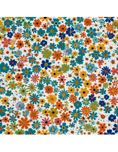 OUTDOOR DEKOSTOFFE OXFORD - Motiv Blumen I DX5549