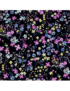 OUTDOOR DEKOSTOFFE OXFORD - Motiv Blumen I DX5559