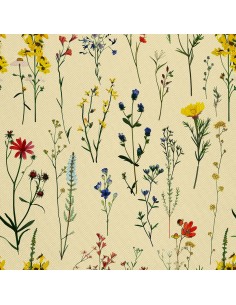 OUTDOOR DEKOSTOFFE OXFORD - Motiv Blumen I DX5570