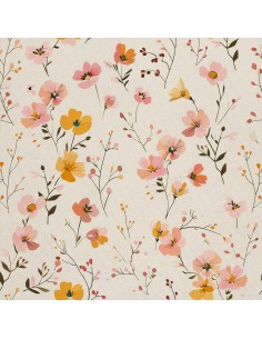 OUTDOOR DEKOSTOFFE OXFORD - Motiv Blumen I DX5577