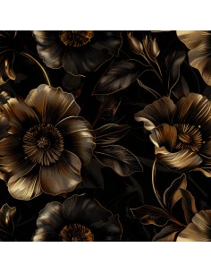 OUTDOOR DEKOSTOFFE OXFORD - Motiv Blumen I DX5590