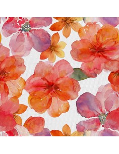 OUTDOOR DEKOSTOFFE OXFORD - Motiv Blumen I DX5591