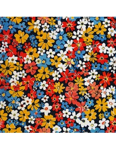 OUTDOOR DEKOSTOFFE OXFORD - Motiv Blumen I DX5595