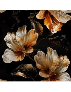 OUTDOOR DEKOSTOFFE OXFORD - Motiv Blumen I DX5599