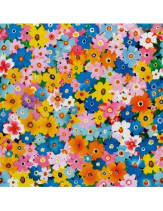 OUTDOOR DEKOSTOFFE OXFORD - Motiv Blumen I DX5612