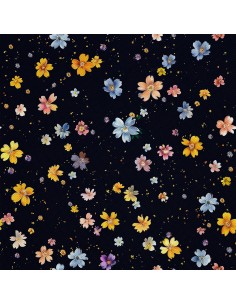 OUTDOOR DEKOSTOFFE OXFORD - Motiv Blumen I DX5631