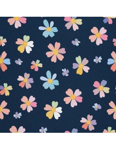 OUTDOOR DEKOSTOFFE OXFORD - Motiv Blumen I DX5633