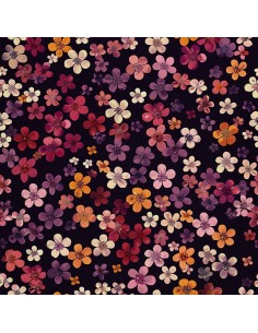 OUTDOOR DEKOSTOFFE OXFORD - Motiv Blumen I DX5638