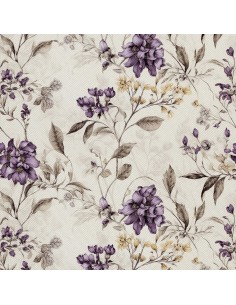OUTDOOR DEKOSTOFFE OXFORD - Motiv Blumen I DX5645