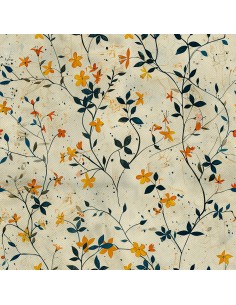OUTDOOR DEKOSTOFFE OXFORD - Motiv Blumen I DX5652