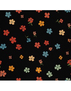 OUTDOOR DEKOSTOFFE OXFORD - Motiv Blumen I DX5655