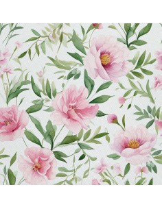OUTDOOR DEKOSTOFFE OXFORD - Motiv Blumen I DX5658