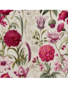 OUTDOOR DEKOSTOFFE OXFORD - Motiv Blumen I DX5659