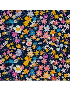 OUTDOOR DEKOSTOFFE OXFORD - Motiv Blumen I DX5662