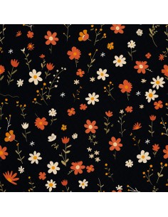 OUTDOOR DEKOSTOFFE OXFORD - Motiv Blumen I DX5665
