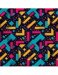 OUTDOOR DEKOSTOFFE OXFORD - Motiv Geometrisch I DX3491