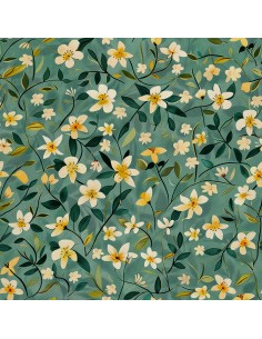 OUTDOOR DEKOSTOFFE OXFORD - Motiv Frühling I DX7104