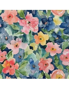 OUTDOOR DEKOSTOFFE OXFORD - Motiv Frühling I DX7144