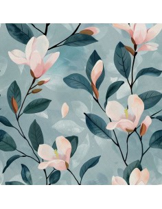 OUTDOOR DEKOSTOFFE OXFORD - Motiv Frühling I DX7189