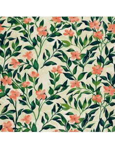 OUTDOOR DEKOSTOFFE OXFORD - Motiv Frühling I DX7195