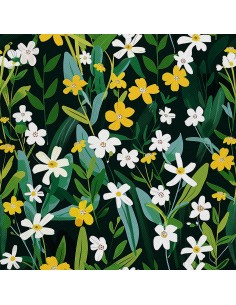 OUTDOOR DEKOSTOFFE OXFORD - Motiv Frühling I DX7212