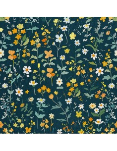 OUTDOOR DEKOSTOFFE OXFORD - Motiv Frühling I DX7222