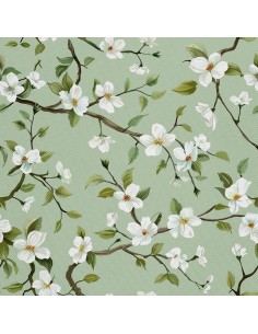 OUTDOOR DEKOSTOFFE OXFORD - Motiv Frühling I DX7229