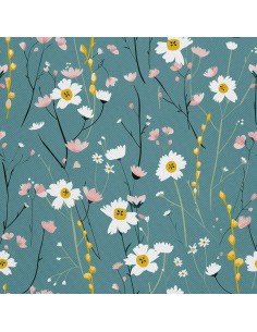 OUTDOOR DEKOSTOFFE OXFORD - Motiv Frühling I DX7247