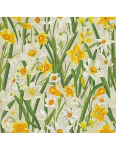OUTDOOR DEKOSTOFFE OXFORD - Motiv Frühling I DX7250
