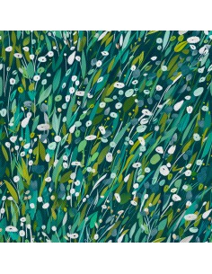 OUTDOOR DEKOSTOFFE OXFORD - Motiv Frühling I DX7256