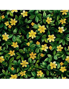 OUTDOOR DEKOSTOFFE OXFORD - Motiv Frühling I DX7258